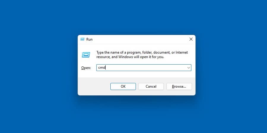 Windows running box